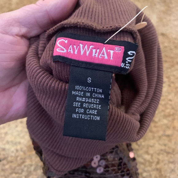 Pre-owned Mixed Lot Early 2000s SAY WHAT USA Tops - Small Sizes - Picture 15 of 15